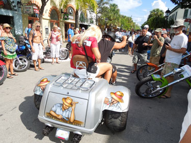 Poker Run 2012 photo - Duval Street, Key West